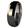 Artemis Women's Titanium Engagement Ring and Wedding Band Set