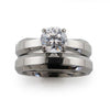 Artemis  5mm(±0.50ct) Diamond Titanium Ring