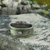 Abyss | Single Inset Diamond Titanium Ring