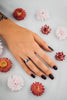 Stella Black 6mm (±0.90 ct) Solitaire Titanium Ring