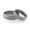 Crescent | Mens Titanium Ring