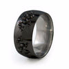 Liung Dome | Black Titanium Ring