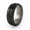 Synapse | Black Titanium Ring