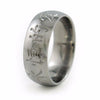 Eternal Love Mens Titanium Ring