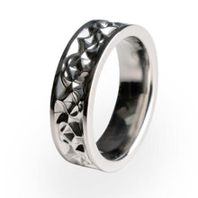 women's traditional titanium ring. Wedding ring. Engagement ring.