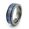 Heartbeat | Soundwave Abyss Ladies Titanium Ring