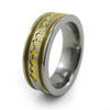 Heartbeat | Soundwave Abyss Ladies Titanium Ring