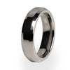 Artemis Women's Titanium Engagement Ring and Wedding Band Set