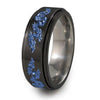 Dragons Titanium Fidget Ring | All Black + Color