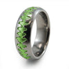 Heartbeat | Soundwave Eclipse Ladies Titanium Ring