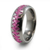 Heartbeat | Soundwave Eclipse Ladies Titanium Ring