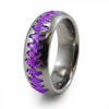 Heartbeat | Soundwave Eclipse Ladies Titanium Ring