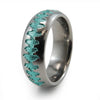 Heartbeat | Soundwave Eclipse Ladies Titanium Ring