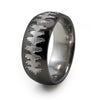 Heartbeat | Soundwave  Eclipse Black Titanium Ring