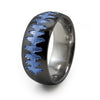 Heartbeat | Soundwave  Eclipse Black Titanium Ring