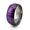 Heartbeat | Soundwave  Eclipse Black Titanium Ring