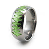 Heartbeat | Soundwave | Mens Eclipse Titanium Ring