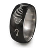 Anodizing - Fishermans Black Titanium Ring