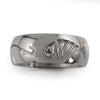 Fishermans Natural Titanium Ring