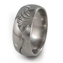 Fishermans Natural Titanium Ring-Ring - Template 21-Titanium Rings