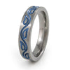 Vineleaves Titanium Ring